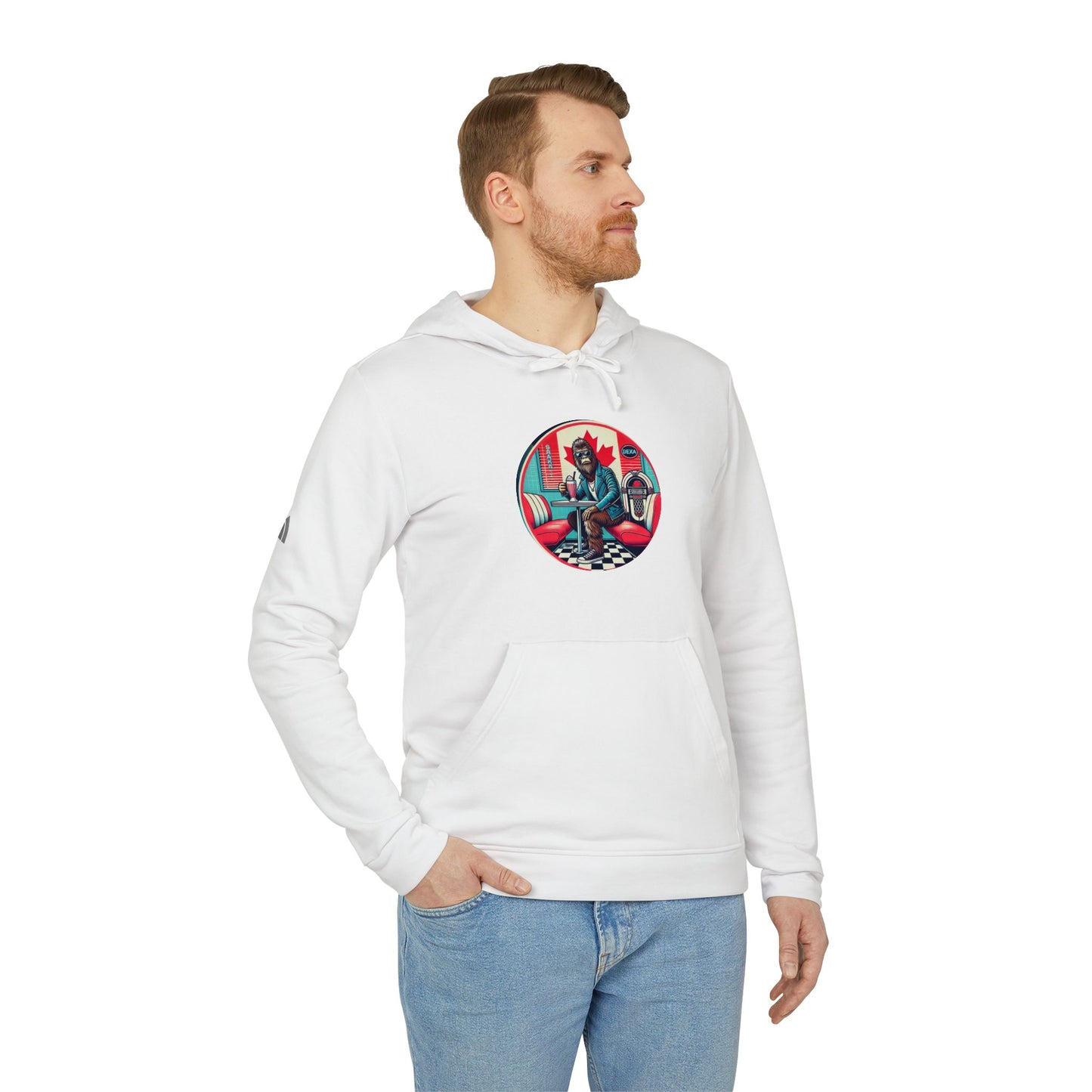 adidas Unisex Fleece Hoodie