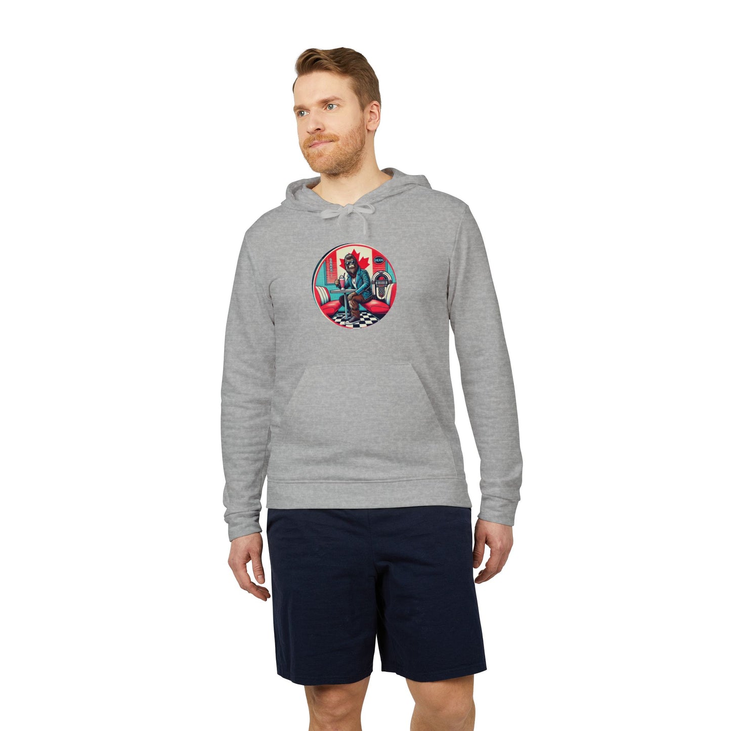 adidas Unisex Fleece Hoodie