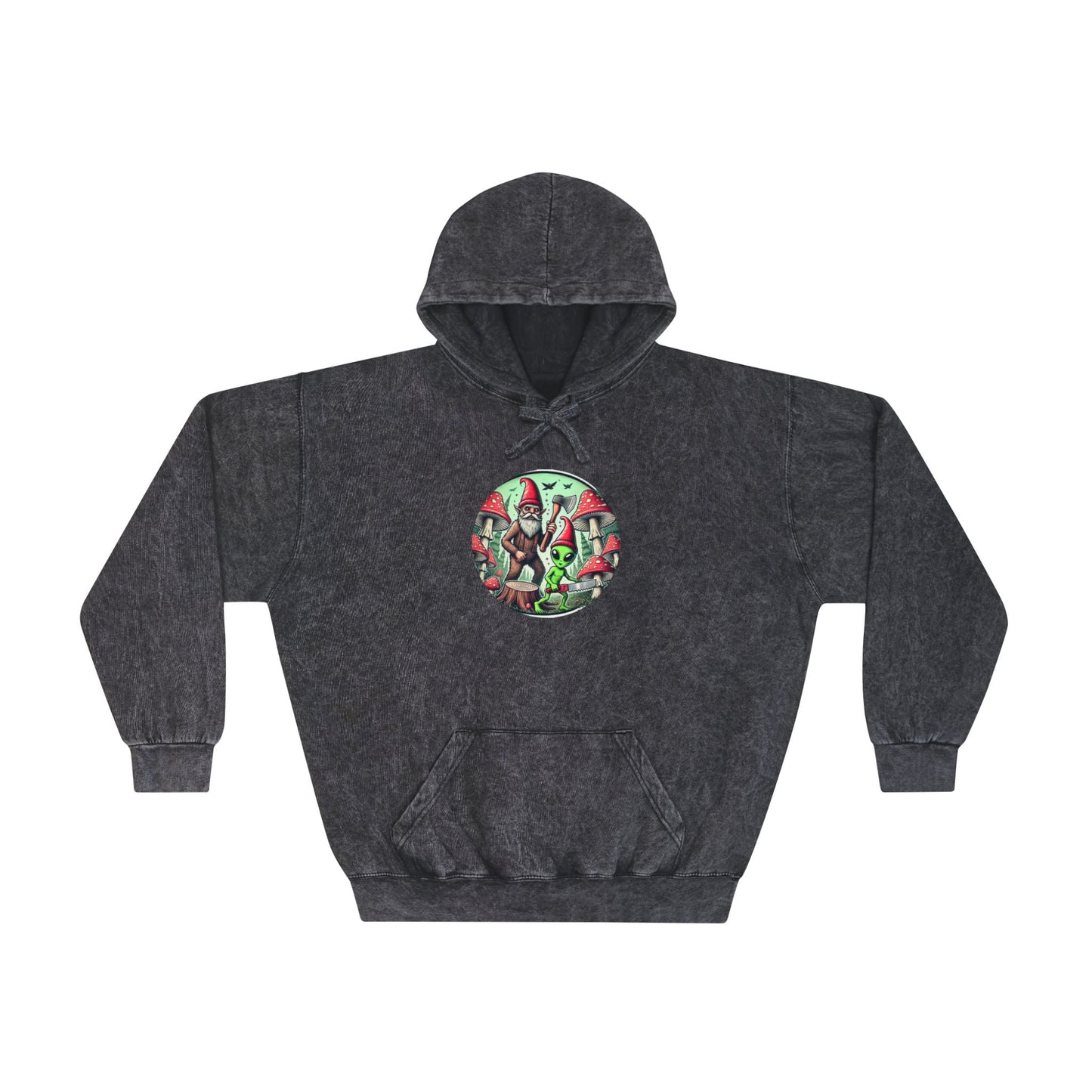 Unisex Mineral Wash Hoodie