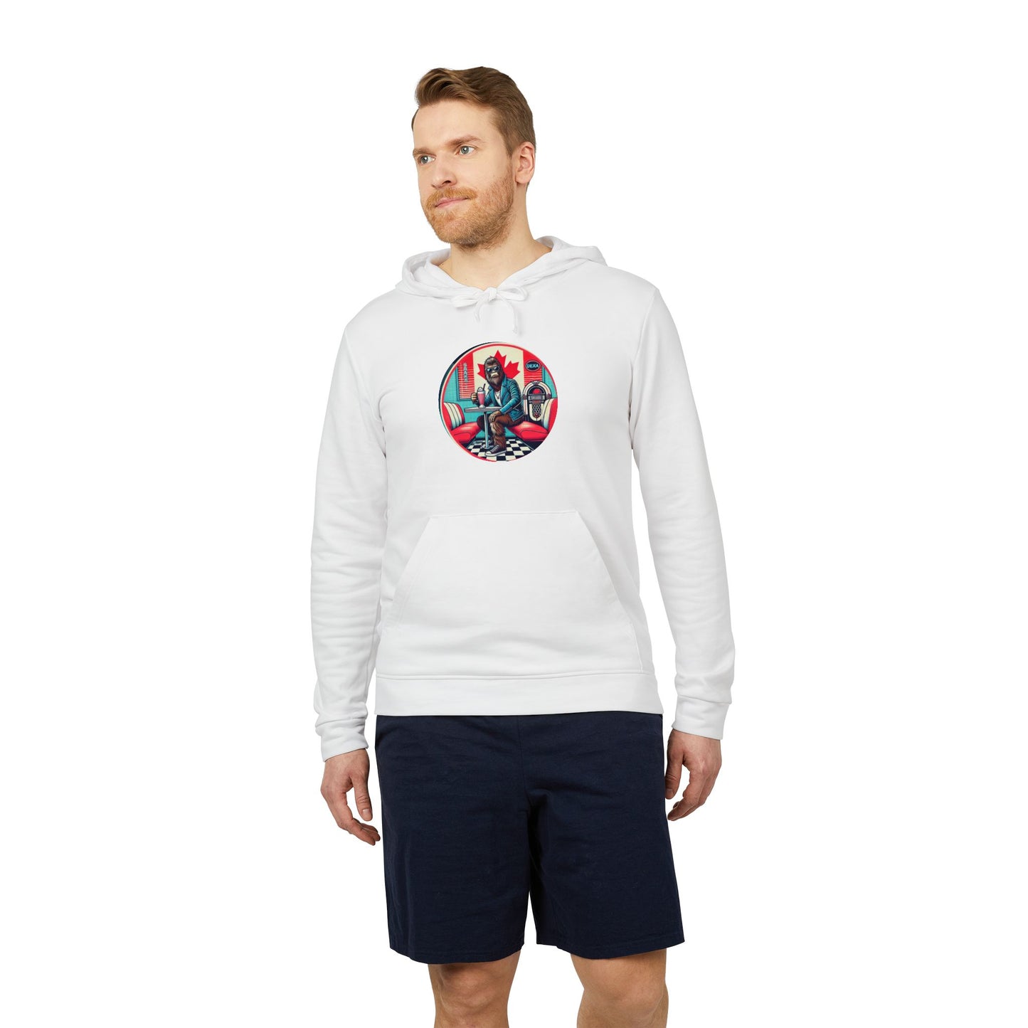 adidas Unisex Fleece Hoodie