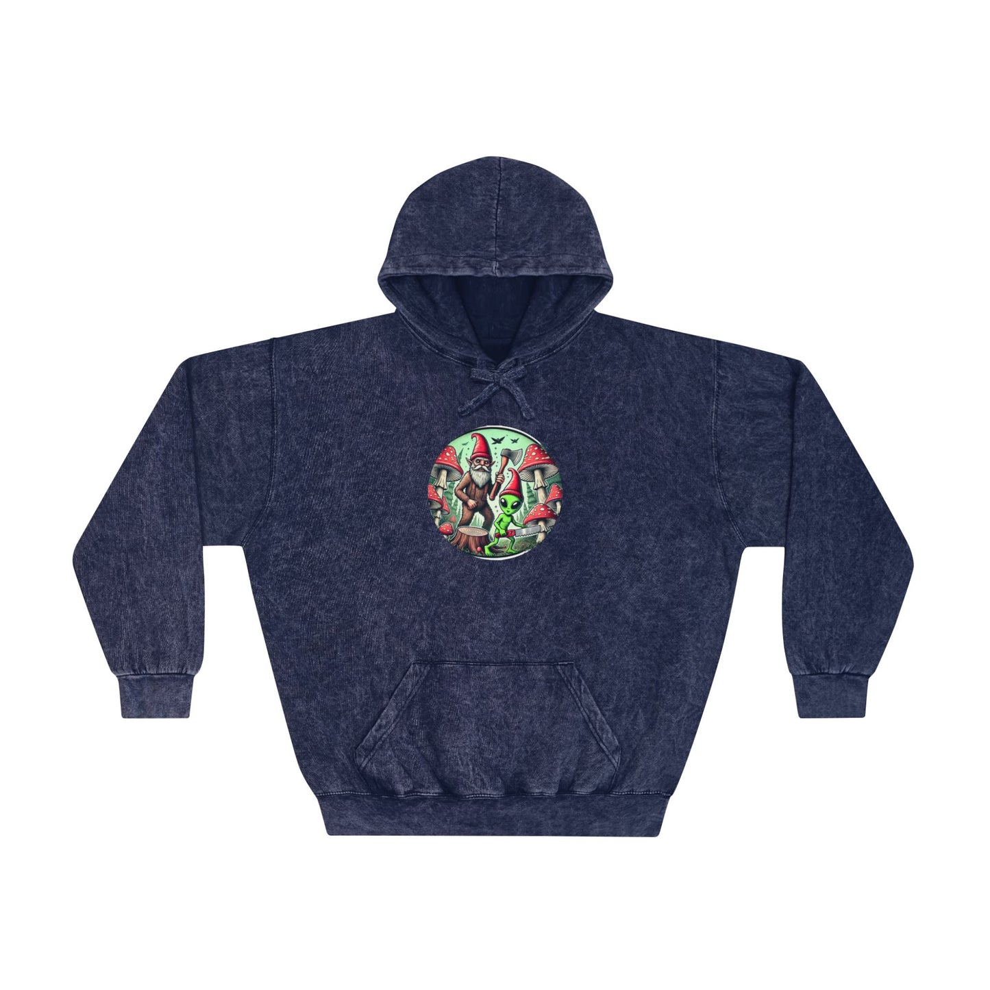 Unisex Mineral Wash Hoodie