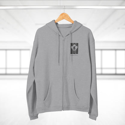 Unisex Hooded Zip Sweatshirt